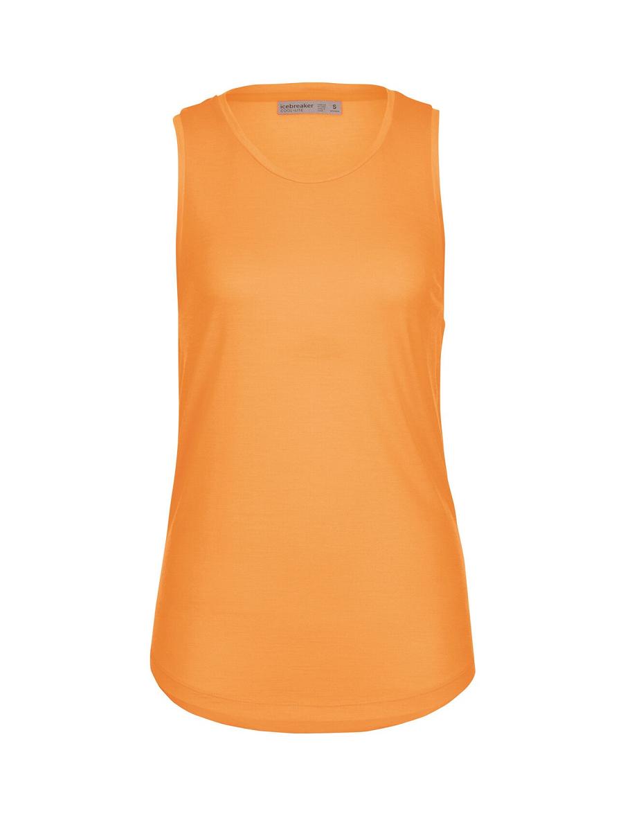 Flash Women's Icebreaker Merino Sphere II Tank T Shirts | USA 1570YXFU